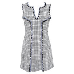 Chanel Tweed Dress - 137 For Sale on 1stDibs  tweed chanel dress, channel tweed  dress, chanel fantasy tweed dress