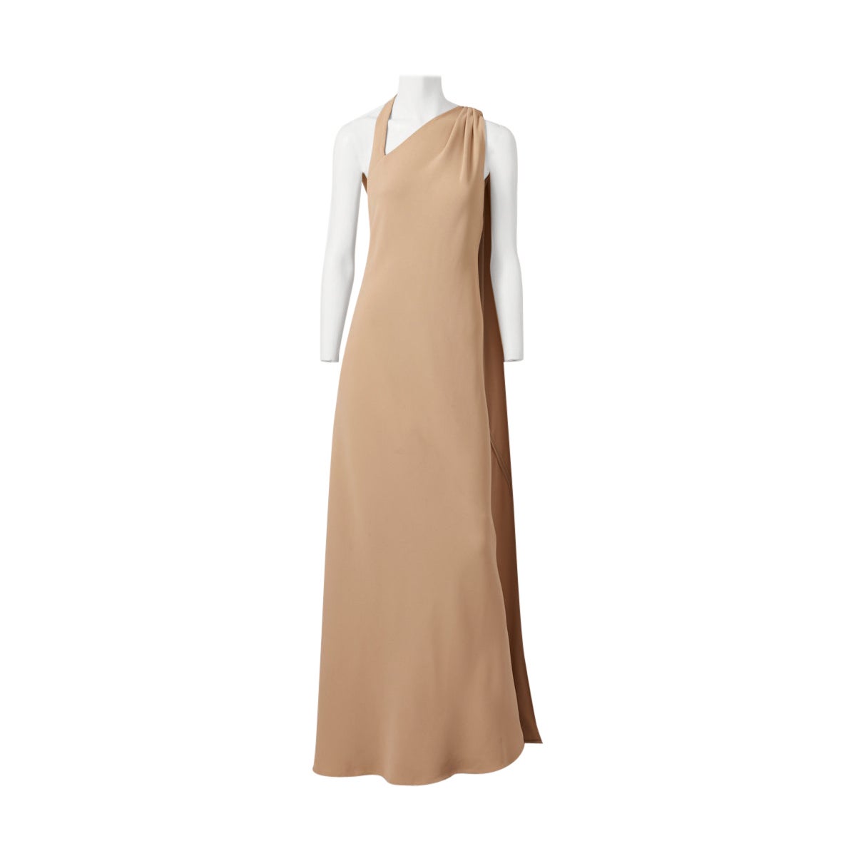 Chado Ralph Rucci Bias Cut One Shoulder Gown