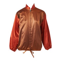 Yves Saint Laurent Color Block Bomber Jacket C. !978