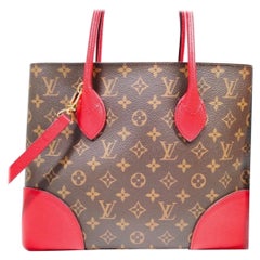Louis Vuitton Flandrin Handbag Monogram Canvas and Leather Satchel Like New