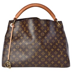 Louis Vuitton Artsy MM Brown Monogram Canvas Hobo Shoulder Bag, Great condition