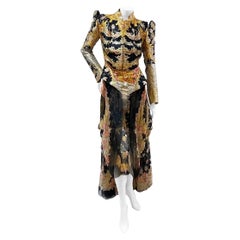 Alexander McQueen Floral Print Jacket Dress (2011)