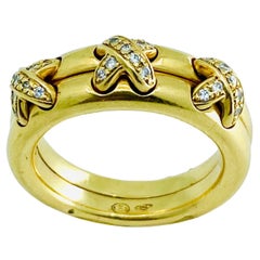 Chaumet Liens X Gold Ring