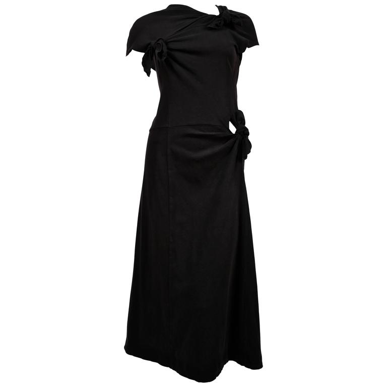 comme des garcons white dress