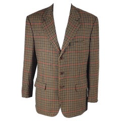Confar Vintage Mens Italian Virgin Wool Blazer Jacket Sport Coat, 1980s