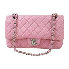 Chanel Vintage Pink Double Flap Bag