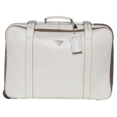 Valigia de voyage Saffiano blanc cassé Prada