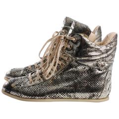Chanel Shoes - leather / gold 5