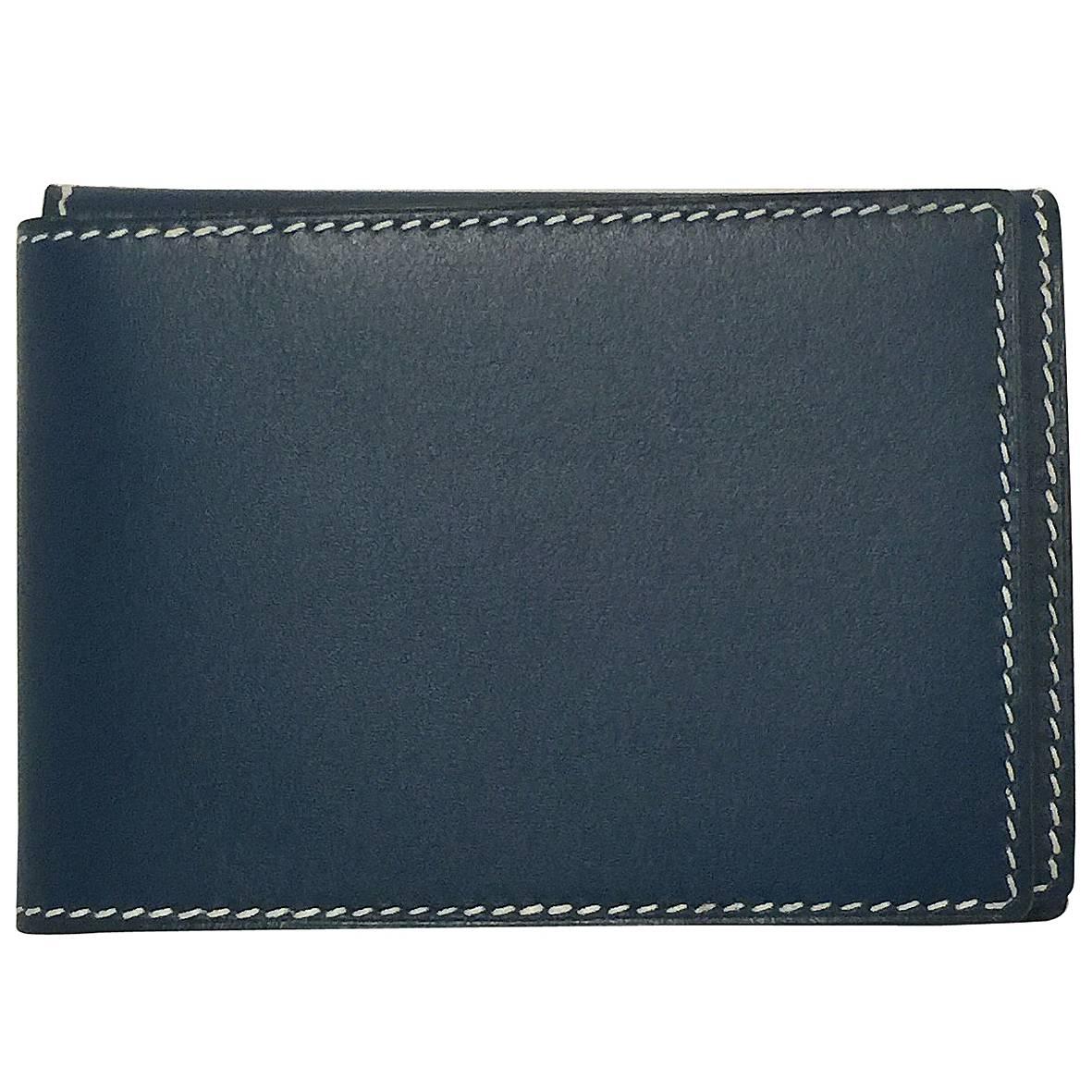 2003 Hermes Guernesey Tri Fold Card Case