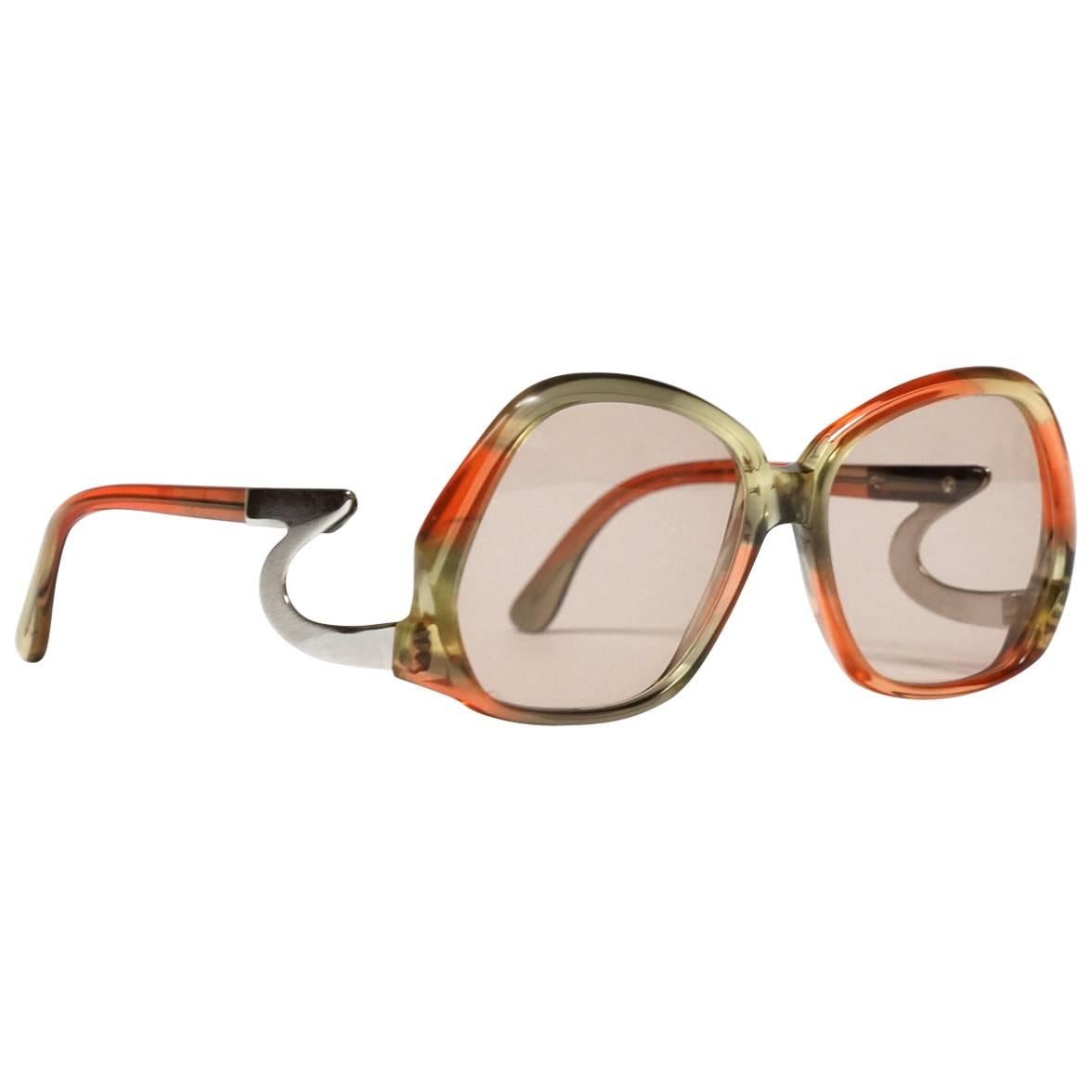 Vintage 1970s German Hampel Sunglasses in Unworn Condition For Sale