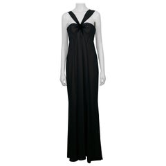 THIERRY MUGLER Vintage Black Evening Bustier Dress