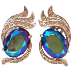 1980s Elsa Schiaparelli Clip-on earrings