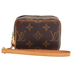 Vintage Louis Vuitton Trousse Wapity Monogram Canvas Pouch Bag