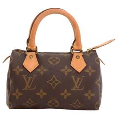 Vintage Louis Vuitton Mini Speedy Sac HL Monogram Canvas Hand Bag