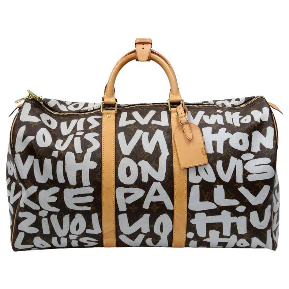 Louis Vuitton Graffiti Keepall Limited Edition Stephen Sprouse LV-B0204P-0133