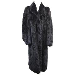 NIce Vintage brown Mink Fur Long Coat