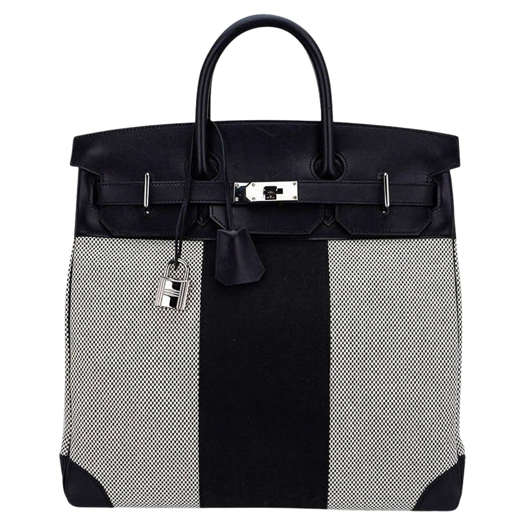 Hermes Haut a Courroies HAC 40 Flag Limited Edition Birkin Bag For Sale