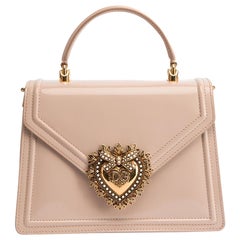 Dolce & Gabbana Medium Devotion Tasche für Damen in Blassrosa