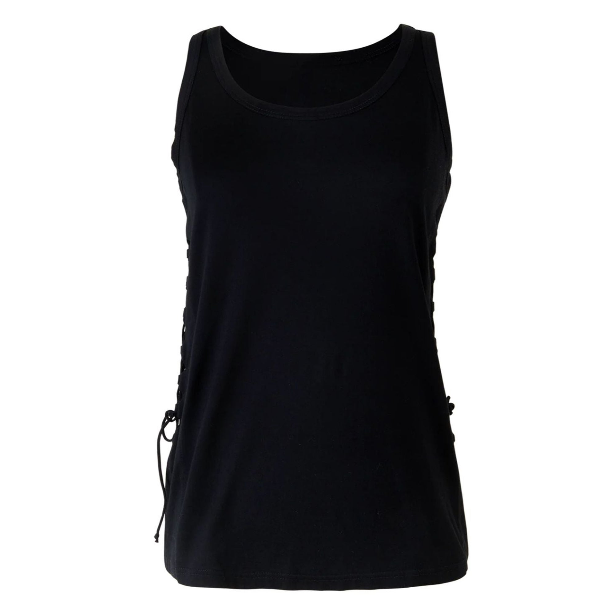 Helmut Lang Tank Top with Side Cutouts