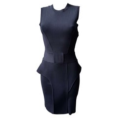 Givenchy Schwarzes Kleid Slimfit