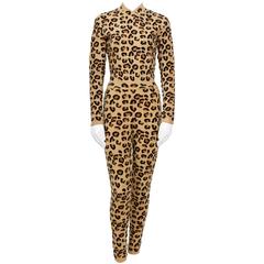 ALAIA Iconic Fall/Winter 1991-1992 Collection Leopard Set. 11