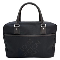  Louis Vuitton Yack GM Schwarze Canva-Handtasche mit Griff oben