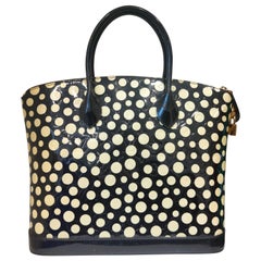 Louis Vuitton by Yayoi Kusama polkadot lock-it handlebag