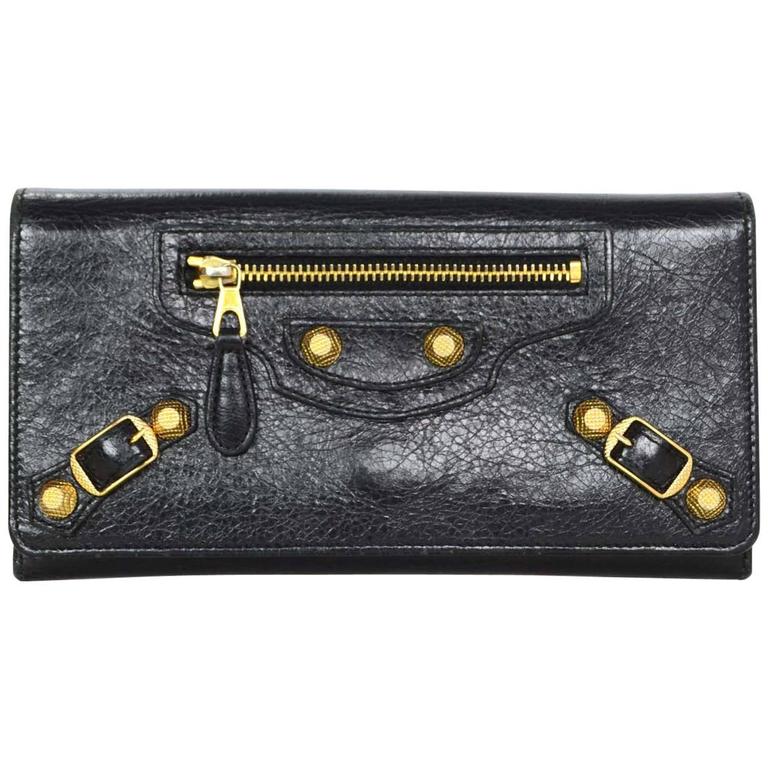 balenciaga continental wallet