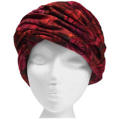 1960s Christian Dior Red Rose Chapeaux 7
