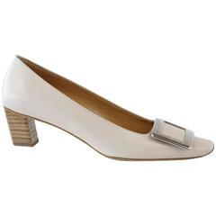 ROGER VIVIER Shoe Signature Ballerina Powder Pink 35.5 / 5.5 new 7