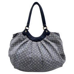  Louis Vuitton Encre Monogram Idylle Canvas Fantaisie Hobo Bag Tote