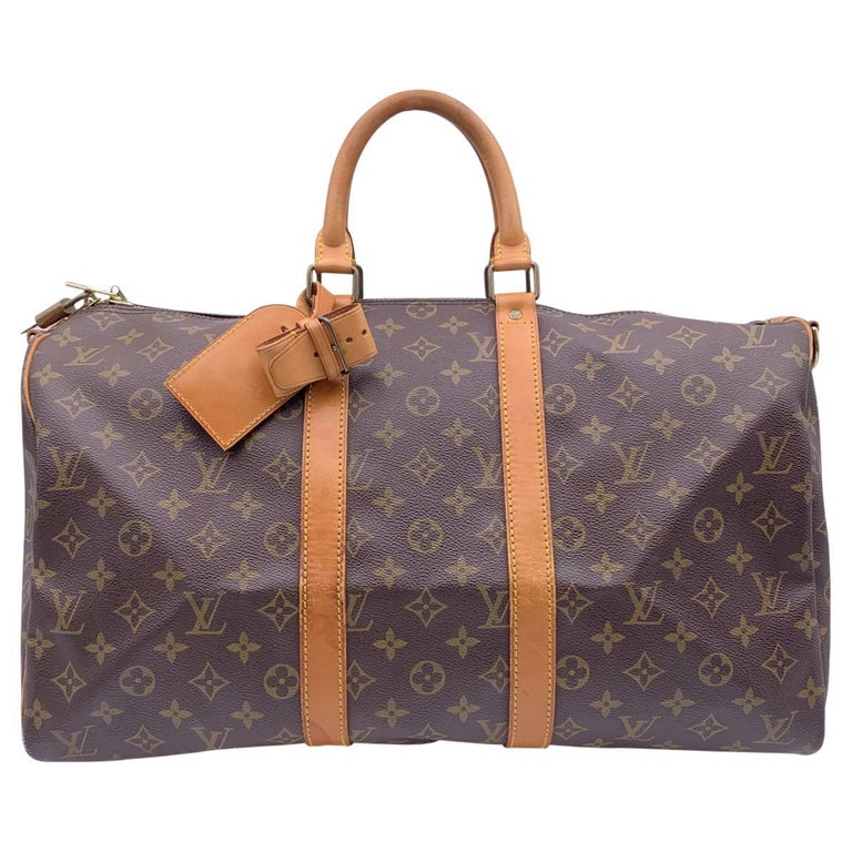LOUIS VUITTON Men's Bag Soft CaseTrunk Sirius 55 Key Name Tag Louis Vuitton  Auth