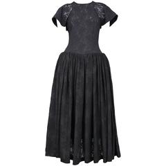 CDG Black Lace Dress 2015