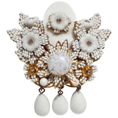 1990s Stanley Hagler & Ian St Gielar Brooch