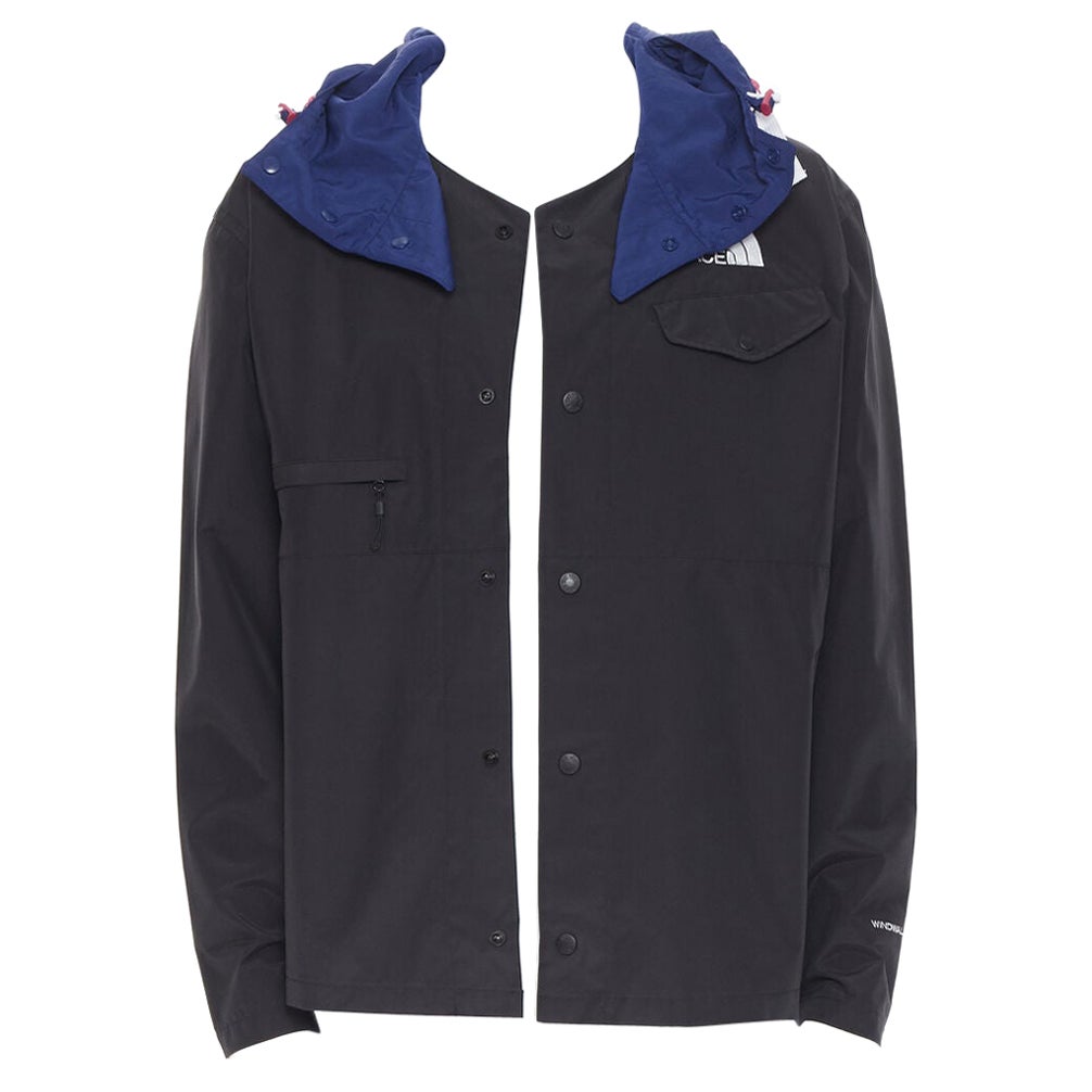new THE NORTH FACE KAZUKI KURAISHI Black Label Charlie Duty Jacket Black Blue XL For Sale