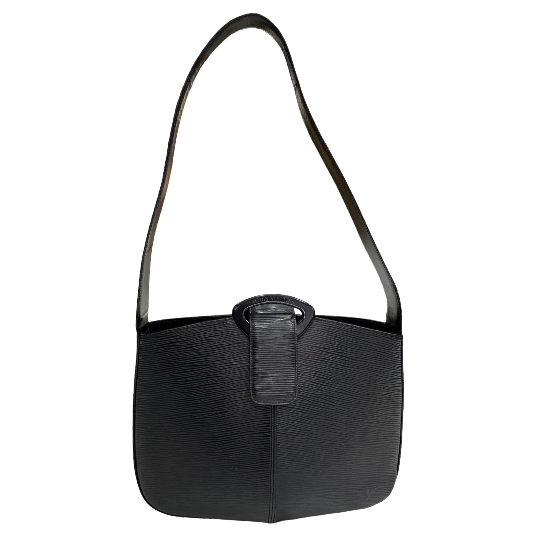 Louis Vuitton Rêverie Black Epi Shoulder Bag