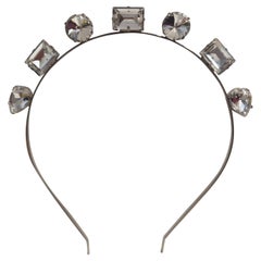 Silver with Crystal Swarovski stones headband