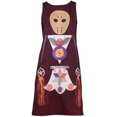 Walter Van Beirendock Tribal Mask Tank Dress 1998/1999
