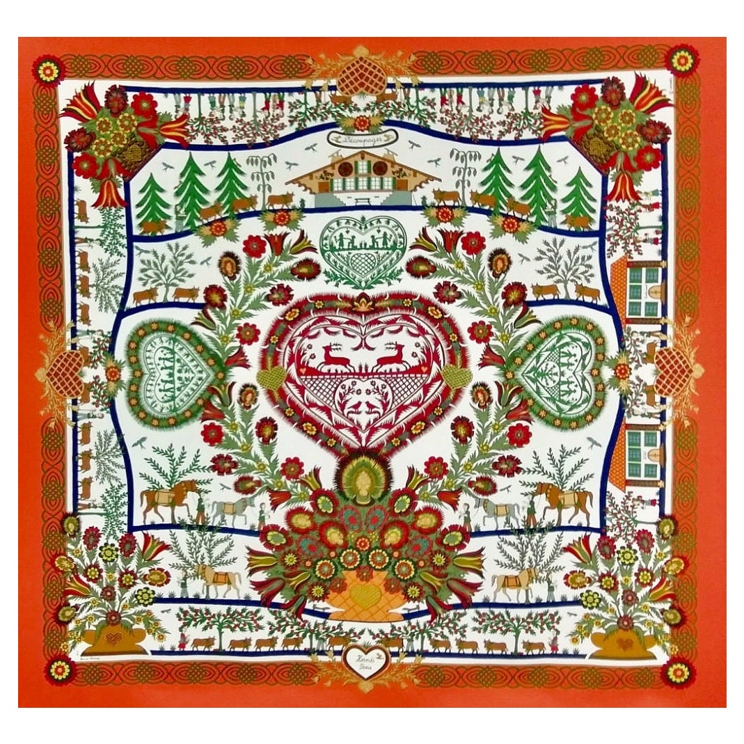 Foulard Hermès  Découpages