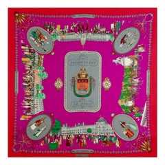 Foulard Hermès Promenades de Paris 70