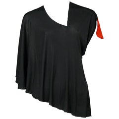 Maison Martin Margiela Black & Red Target Sleeve Top 2007