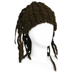 Vintage Miyake Brown Knit Rasta Cap