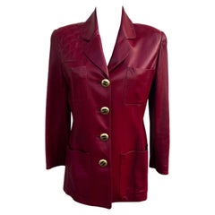 Lederjacke von Chanel aus den 1990ern