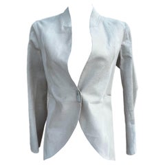 Tailcoat jacket in Brunello Cucinelli pony skin
