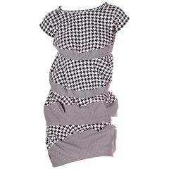 Junya Watanabe for Comme Des Garcons Houndstooth Dress