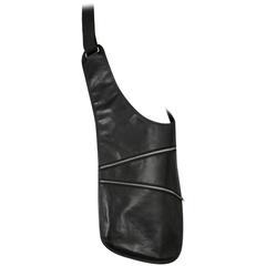 Martin Margiela Black Saddle Sac 1998 3