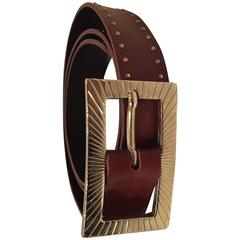 Orciani Purple Belt NWT 4