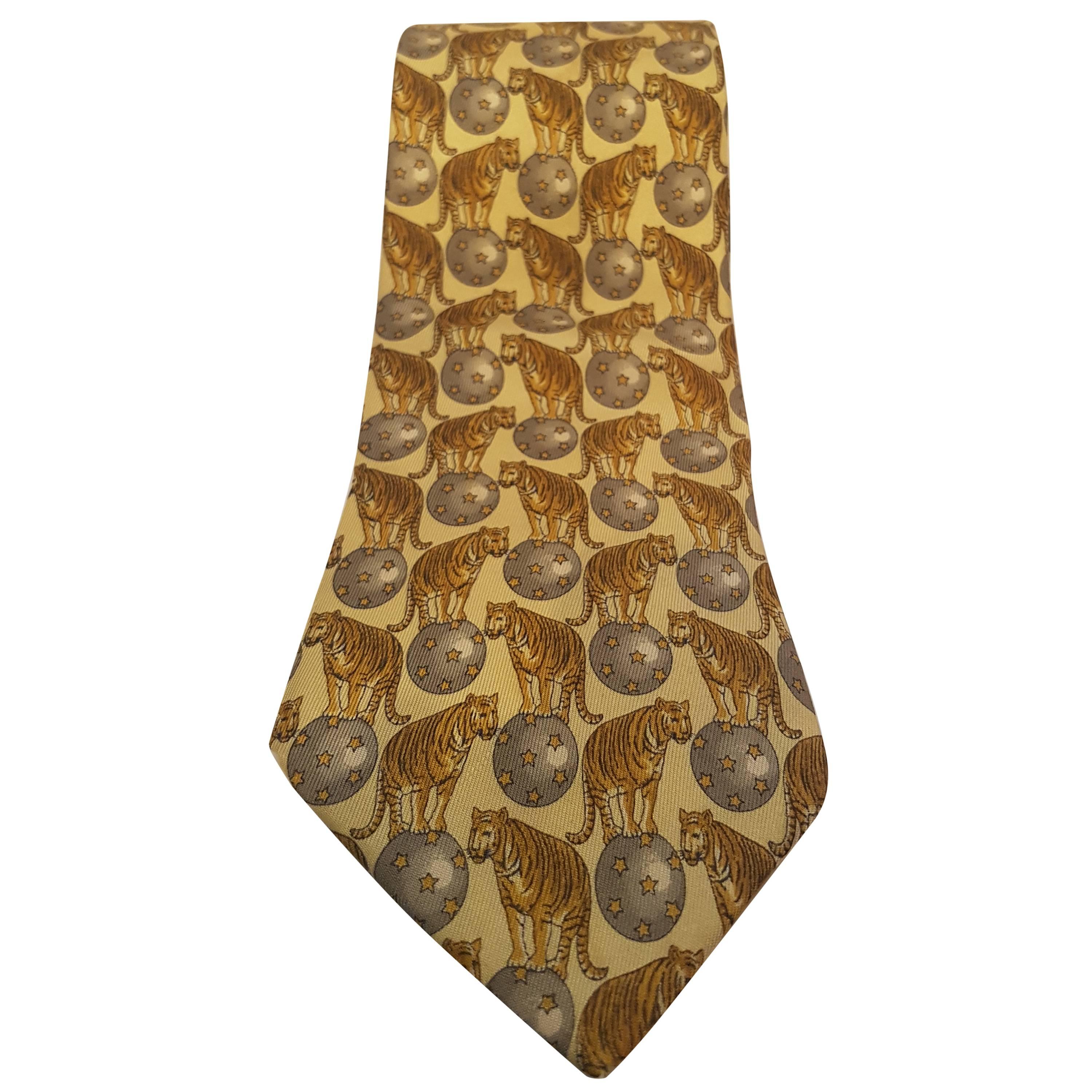 Gucci Silk vintage Tie