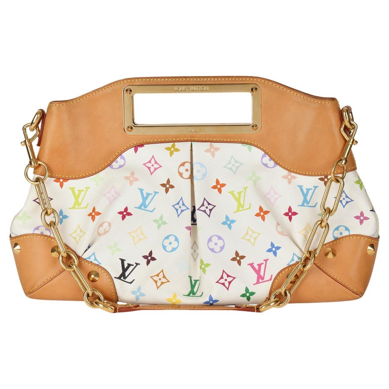 Louis Vuitton Louis Vuitton Judy MM White Multicolor Monogram