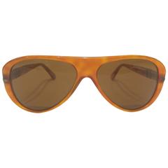 Used 70s Persol Brown sunglasses